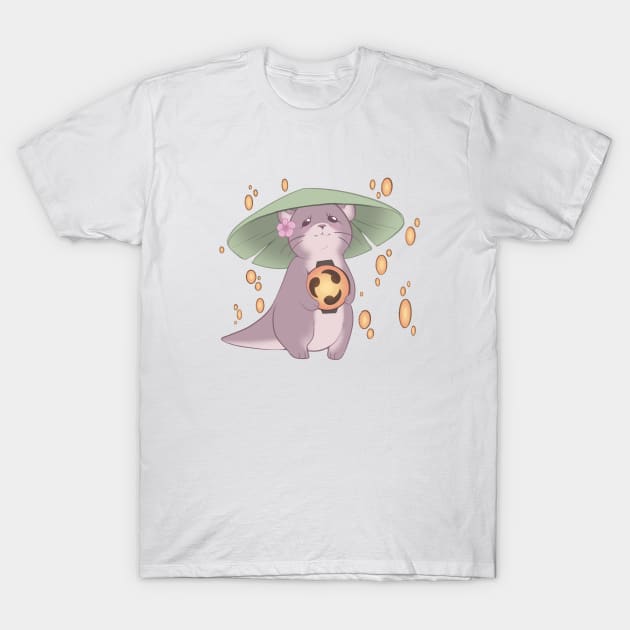 FFXIV - Odder Otter [Light] T-Shirt by Thirea